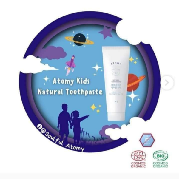 Atomy Kids Natural Toothpaste (Non-fluoride) - Image 3