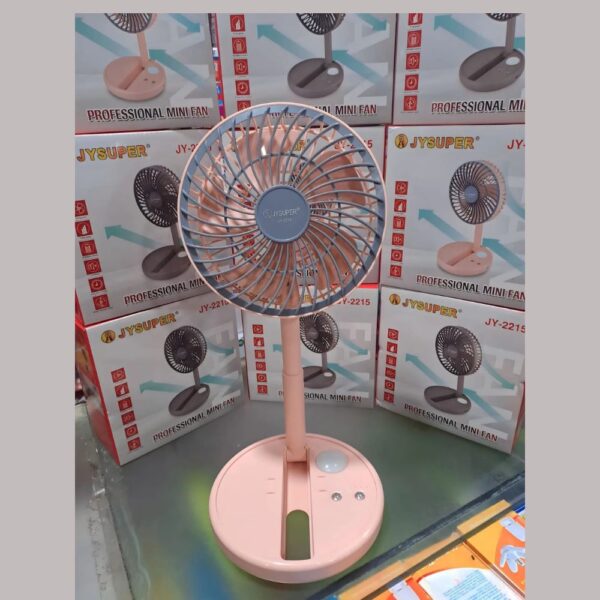 Jysuper 2215 model High power mini rechargble fan