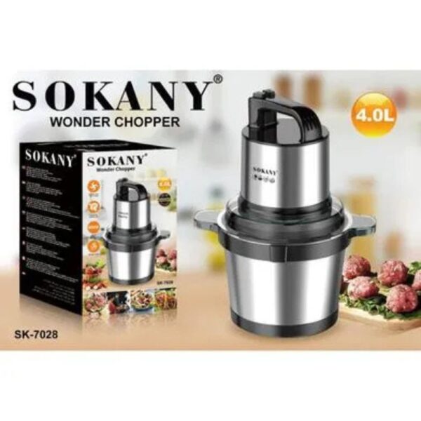 Sokany 800watt meat Grinder and blender (model-7005A)3.Lt - Image 3